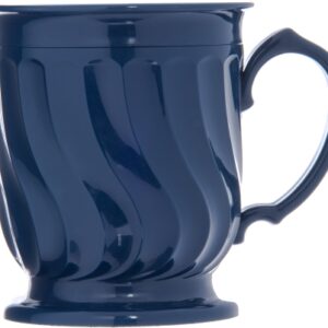 Mug Dinex Midnight Blue Reusable Plastic