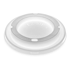 Drinking Mug Lid Dinex White Disposable