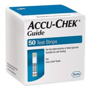 Blood Glucose Test Strips Accu-Chek 50 Strips per Pack