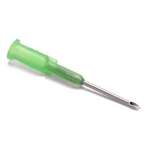 Vented Needle TwoFer 16 Gauge Huber Tip