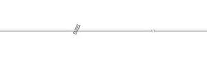 Secondary IV Administration Set ICU Gravity Without Ports 10 Drops / mL Drip Rate 200 Micron Filter 36 Inch Tubing Blood