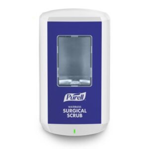 Surgical Scrub Dispenser Purell CS8 White ABS Plastic Touch Free 1200 mL Wall Mount