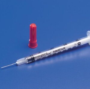 Insulin Syringe Monoject 1 mL Luer Slip Tip Without Safety