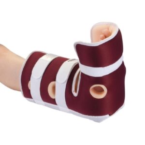 Heel Suspension Boot Heelift Glide Standard Size Brown / White