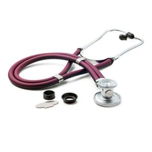 Sprague Stethoscope McKesson Pink 2-Tube 22 Inch Tube Double Sided Chestpiece