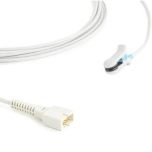 SpO2 Sensor Ear Adult Reusable 3.6 Foot Cord