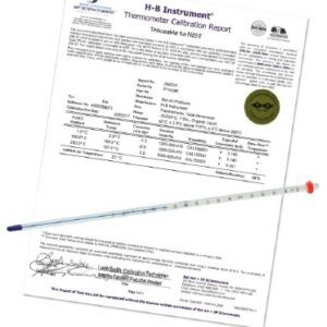 Liquid-in-Glass Thermometer Durac Plus Celsius -100 degree to +50 degreeC Partial Immersion Does Not Require Power