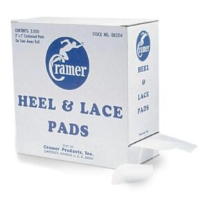 Heel & Lace Pad Cramer Foam / 1/16 X3 X 3 Inch / White
