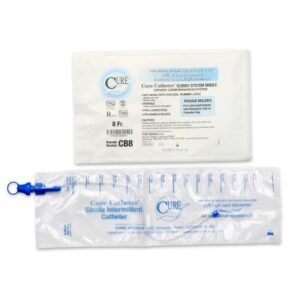 Intermittent Closed System Catheter Cure Catheter Closed System Unisex / Straight Tip 8 Fr. Without Balloon
