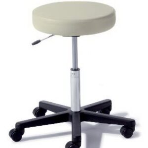 Air Lift Stool Ritter 272 Value Series Backless Air Lift, Pneumatic Height Adjustment, Single Lever 5 Casters Sandy Retreat