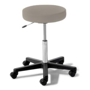 Air Lift Stool Ritter 272 Value Series Backless Air Lift, Pneumatic Height Adjustment, Single Lever 5 Casters Latte