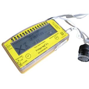 Refrigerator Vaccine Data Logger with Alarm Fridge-tag 2L Fahrenheit / Celsius -22 degree to +131 degreeF (-30 degree to +55 degreeC) Glycol Bottle Probe Battery Operated
