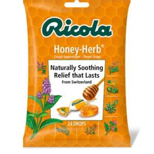Cold and Cough Relief Ricola 2 mg Strength Lozenge 19 per Bag