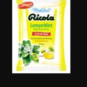 Cold and Cough Relief Ricola Sugar-Free 1.1 mg Strength Lozenge 19 per Bag