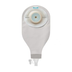 Ostomy Pouch SenSura Mio High Output One-Piece System Convex Light, Trim to Fit 10 to 43 mm Stoma Drainable