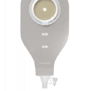 Ostomy Pouch SenSura Mio One-Piece System Flat, Trim to Fit 3/8 to 2-3/4 Inch Stoma Drainable