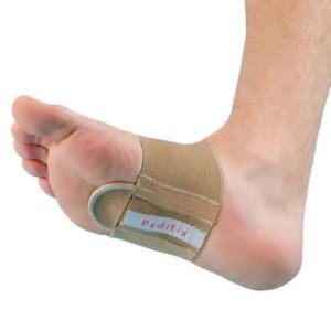 Arch Support With Metatarsal Protection Arch Binders Medium Pull-On Foot