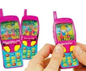 Kids Love Stickers 12 per Pack Cell Phone Water Game Toys 4 Inch