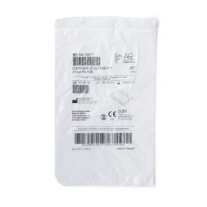 CPAP Filter Respironics Standard Disposable 1 per Pack Blue / White With Frame