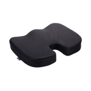 Coccyx Relief Seat Cushion DMI 17-1/2 W X 14 L X 2-3/4 D Inch Molded Foam