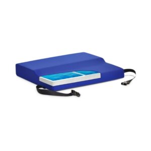 Anti-Thrust Seat Cushion APEX 22 W X 18 L X 4 to 2 D Inch Foam / Gel