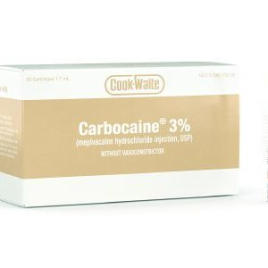 Carbocaine Mepivacaine HCl 0.03 Injection 1.7 mL