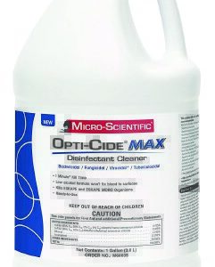 Surface Disinfectant Cleaner Opti-Cide Max Alcohol Based Manual Pour Liquid 1 gal. Jug Alcohol Scent NonSterile