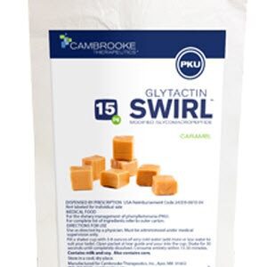 Oral Supplement Glytactin SWIRL Caramel Flavor Powder 1.6 oz. Individual Packet