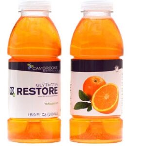 Oral Supplement Glytactin RESTORE Tangerine Flavor Liquid 16.9 oz. Bottle
