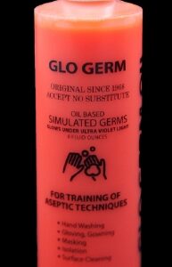 Germ Simulator Glo Germ 8 oz. Bottle Glo Germ Orange Powder / Mineral Oil NonSterile