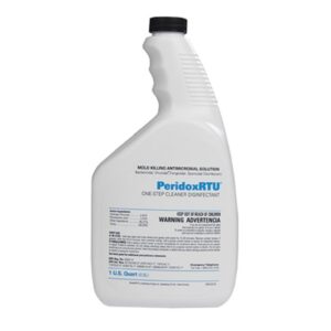Surface Disinfectant Cleaner PeridoxRTU Peroxide Based Manual Pour Liquid 32 oz. Bottle Vinegar Scent NonSterile