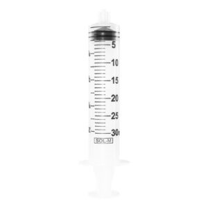 General Purpose Syringe Sol-M 30 mL Luer Lock Tip Without Safety