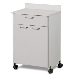 Treatment Cabinet Model 8921 Mobile Laminate 1 Drawer 1 Shelf Without Locks