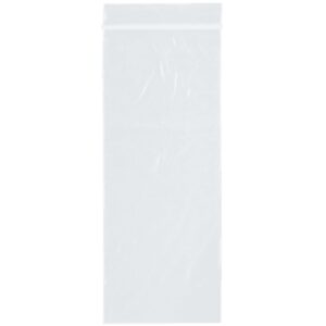 Reclosable Bag 5 X 8 Inch Plastic Clear Zipper Closure
