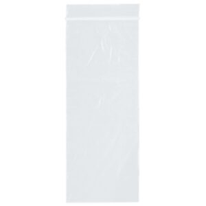 Reclosable Bag 12 X 15 inch Plastic Clear Zipper Closure