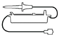 IV Pump Set CADD Pump Without Ports 125 to 250 mL / Hr Drip Rate Without Filter 123 Inch Tubing Solution