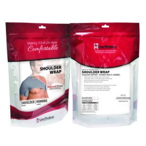 Shoulder Support Wrap Swede-O Thermal Vent Large Neoprene / Nylon Hook and Loop Closure Wraparound Left or Right Shoulder