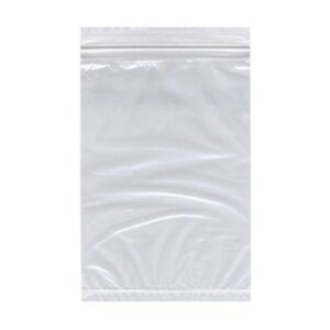 Reclosable Bag 5 X 8 Inch Plastic Clear Zipper Closure