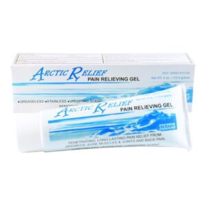 Topical Pain Relief Arctic Relief 3.5% – 0.2% Strength Camphor / Menthol Topical Gel 4 oz.