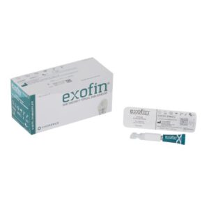 Skin Adhesive Exofin 1 mL High Viscosity Precision Applicator Tip 2-Octyl Cyanoacrylate