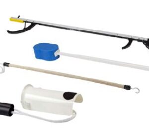ADL Hip / Knee Equipment Kit FabLife Reacher – 32 Inch Length / Dressing Stick – 24 Inch Length