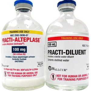 Clinical Training Medication Practi-Alteplase White, Reconstitution Powder / Liquid Vial 100 mg / 100 mL