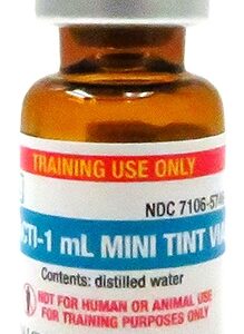 Clinical Training Medication Practi-1 mL Mini Tint Vial Liquid Vial 1 mL