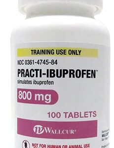 Clinical Training Medication Practi-Ibuprofen 800 mg Oral Med Tablet Bottle 800 mg per Tablet