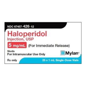 Haloperidol Lactate 5 mg / mL Injection