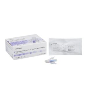 Skin Adhesive McKesson LiquiBand Exceed XS 0.4 mL Liquid Precision and Dome Applicator Tip 2-Octyl Cyanoacrylate