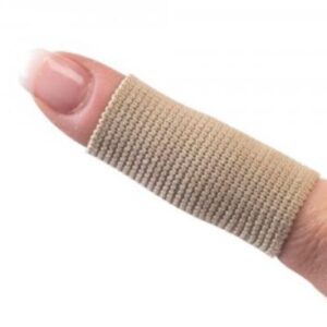 Finger Sleeve Flents Assorted Sizes Pull-On Left or Right Hand Tan