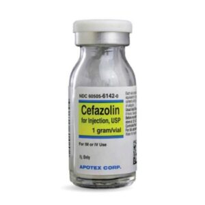 Cefazolin Sodium 1 Gram Intramuscular or Intravenous Injection