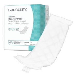 Booster Pad Tranquility Essential 12 X 14 Inch Moderate Absorbency Super Absorbent Core Regular
