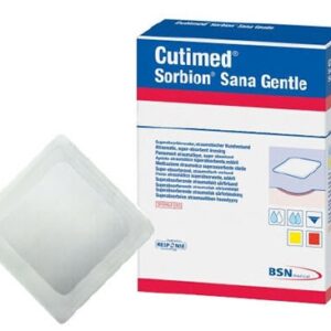 Super Absorbent Dressing Cutimed Sorbion Sana Gentle 5 X 5 Inch Square